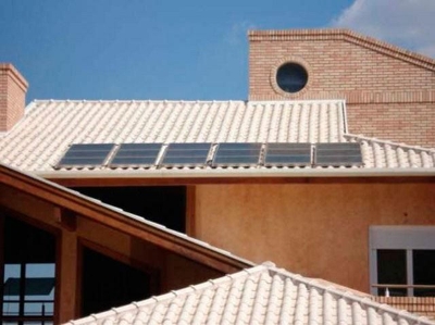 Aquecedor solar residencial